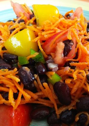 Una foto de Ensalada de porotos, veraniega