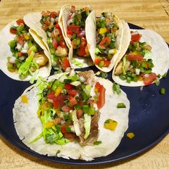 A picture of Crispy Fish Tacos.