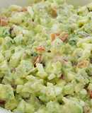 Salada de Abacate e ovos
