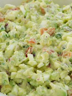 Foto de Salada de Abacate e ovos