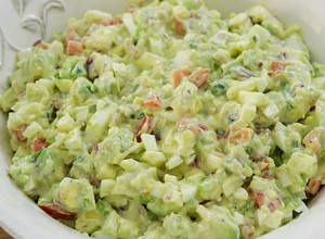 Foto de Salada de Abacate e ovos