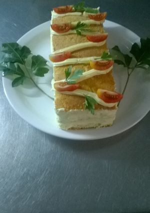 Una foto de Lasaña de pionono