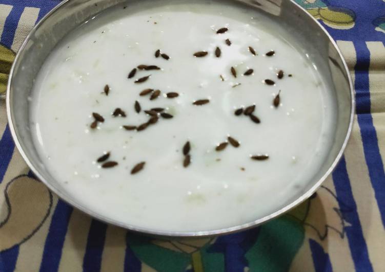 Steps to Make Homemade Cucumber raita