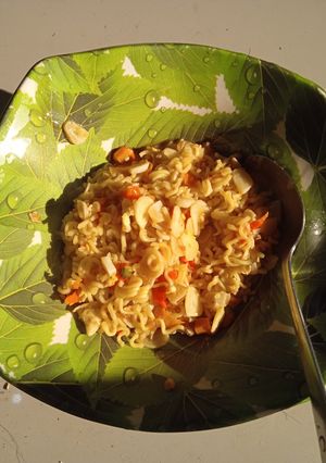 Foto resep Indomie goreng hack / mie goreng hack