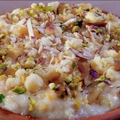 A picture of Rabri Kheer.