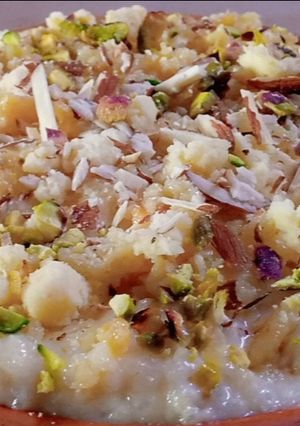 A picture of Rabri Kheer.