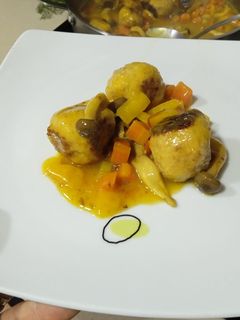 Una foto de Albóndigas en salsa