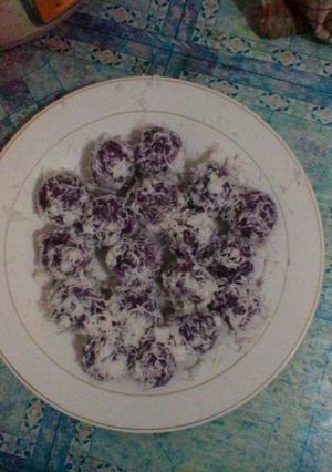 Foto resep Klepon ubi ungu