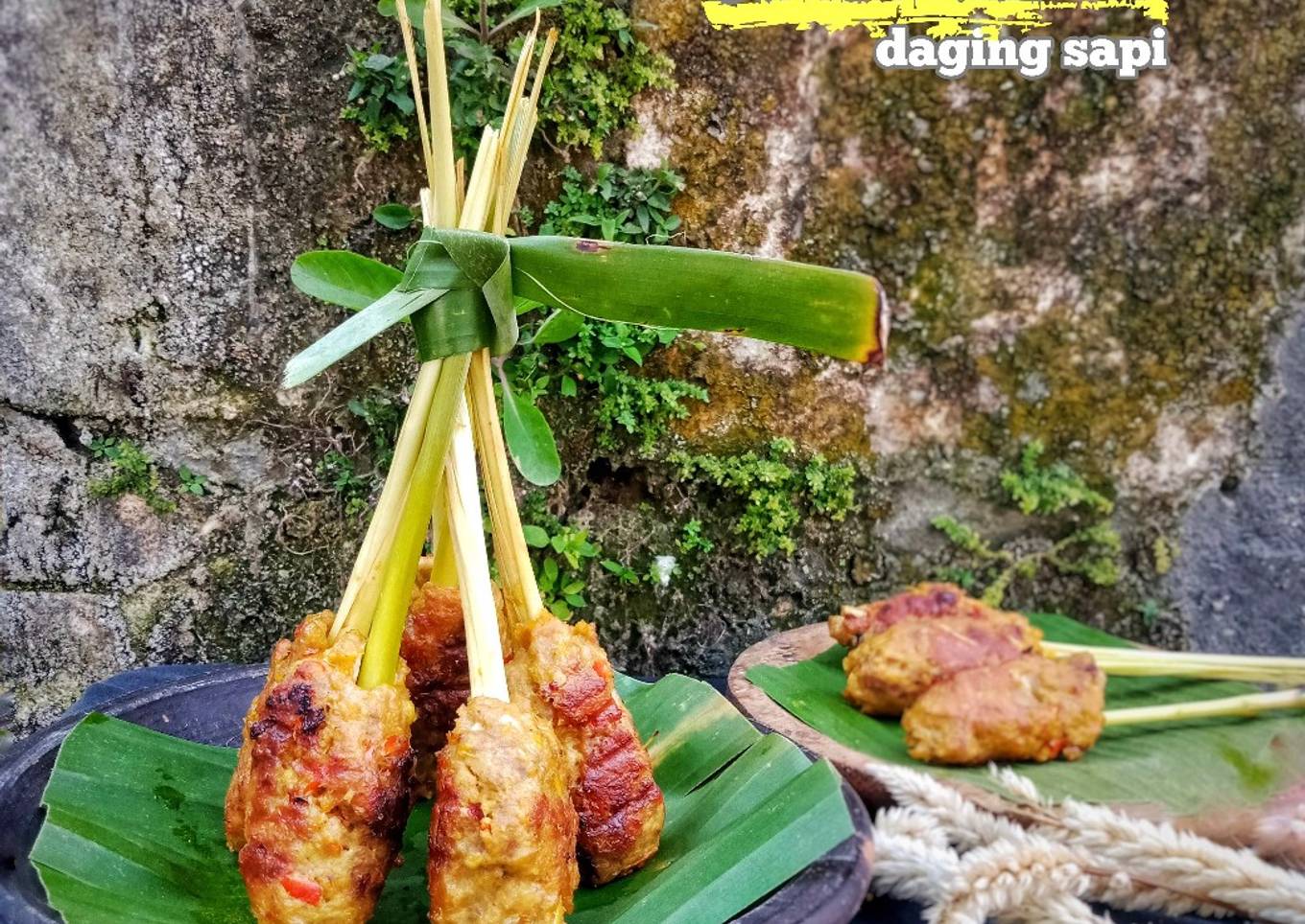 Sate Lilit Daging sapi