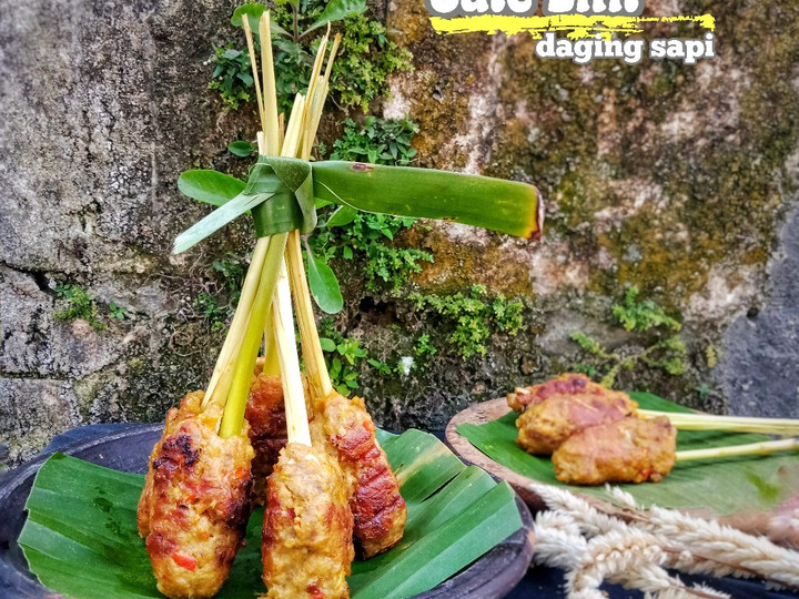 Ini dia! Resep gampang buat Sate Lilit Daging sapi hidangan Hari Raya yang gurih