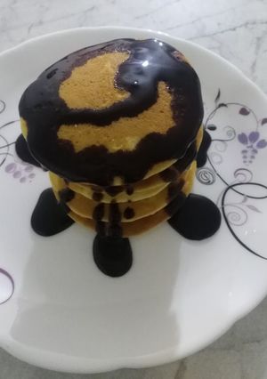 عکسی از دستور پنکیک خوشمزه😋
