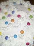 Torta kinder delice multicolor 🌈