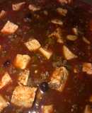 1 Pot, 30 Minute Spicy Chili with Tofu