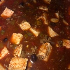 A picture of 1 Pot, 30 Minute Spicy Chili with Tofu.