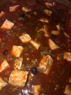 A picture of 1 Pot, 30 Minute Spicy Chili with Tofu.