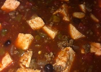 How to Recipe Appetizing 1 Pot 30 Minute Spicy Chili with Tofu