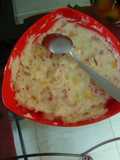 Puré de papa dulce