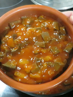 Una foto de Sangrecillas o sangre cocida con tomate