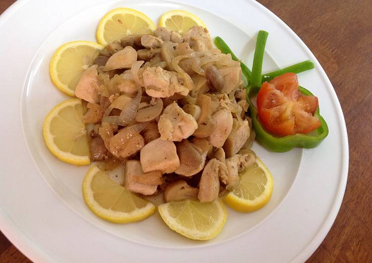طريقة عمل مفركة الفطر بالدجاج