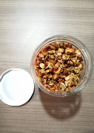 Una foto de Granola casera