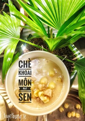Hình của món Chè khoai môn hạt sen.