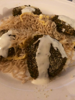 Una foto de Falafel de lentejas al horno