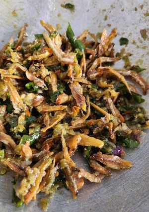 Foto resep Teri Cabe Hijau