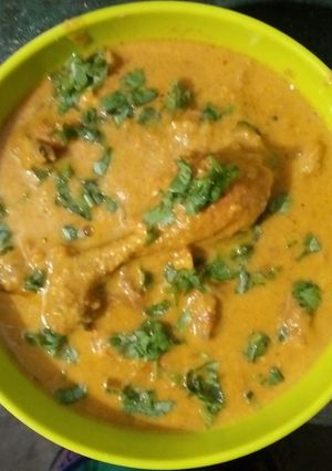 A picture of Murgh Makhani (Butter Chicken).