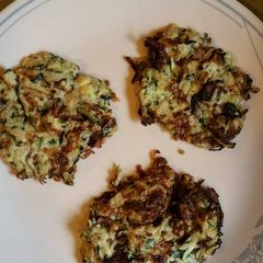 A picture of Zucchini Fritters.