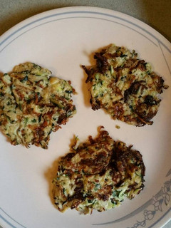 A picture of Zucchini Fritters.