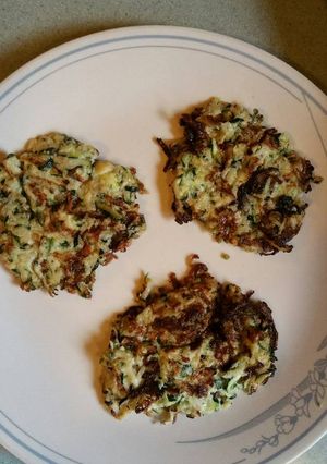 A picture of Zucchini Fritters.