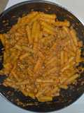 Pasta con Crema di Peperoni e Ricotta Light