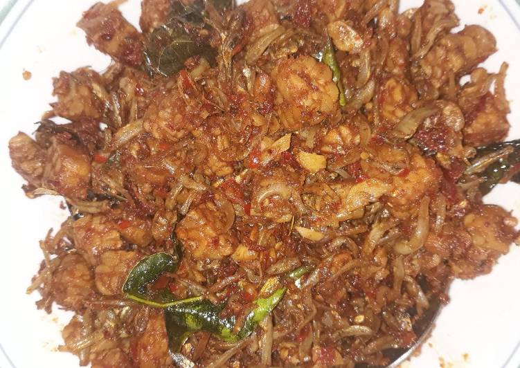 Resep Sambel teri tempe, Bisa Manjain Lidah