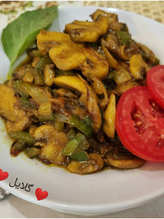 عکسی از دستور قورمه قارچ 😋