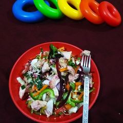 A picture of Chicken salad.