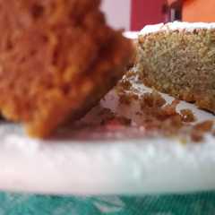 Una foto de Budín integral con remolacha