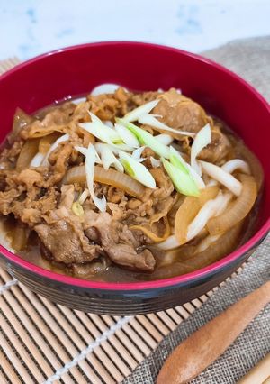 Foto resep Beef Curry Udon (Udon Kari ala Jepang)