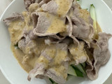 胡麻醬拌肉片