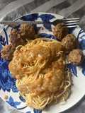 Spicy goat meat balls