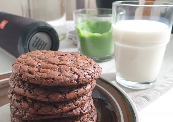 Recipe: Tasty Brownie cookies