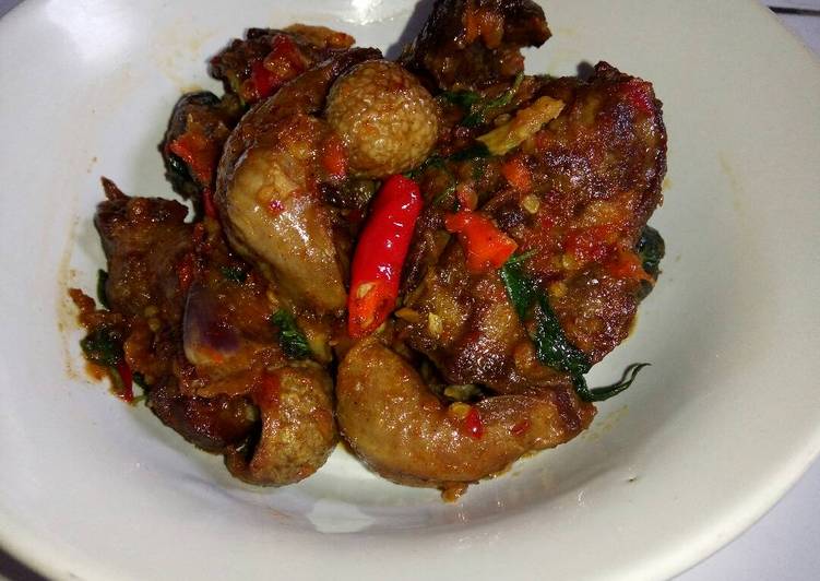 Cara meracik Ati ampela kemangi yang simpel