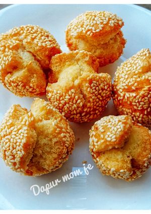 Foto resep Onde onde ketawa aka roti ketawa gurih, lembut, harum dan enak