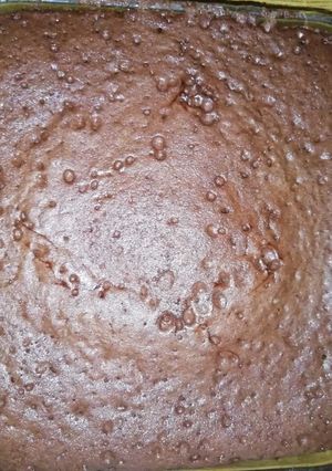 Una foto de Queque de chocolate en microondas