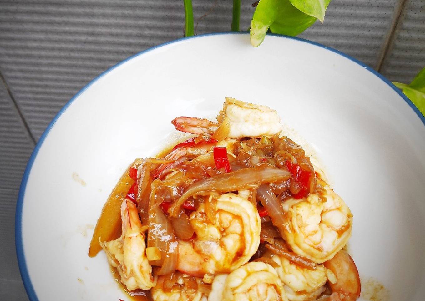 08.Udang Goreng Saus Bawang
