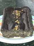 Cake de algarroba casi sin azúcar