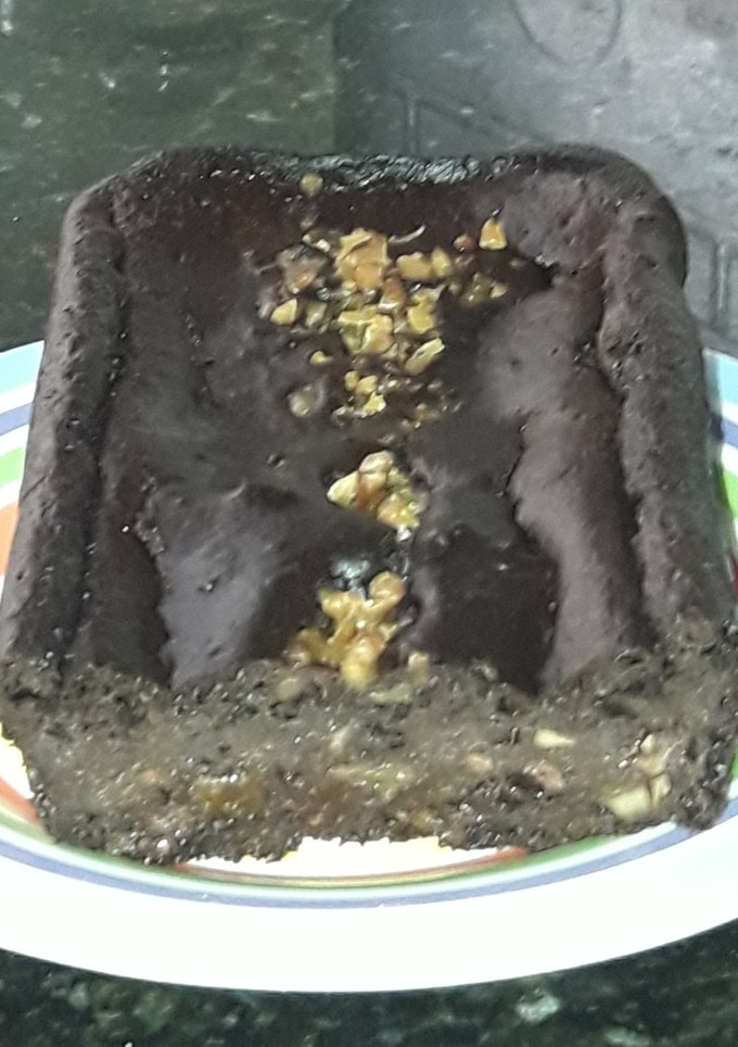 Una foto de Cake de algarroba casi sin azúcar