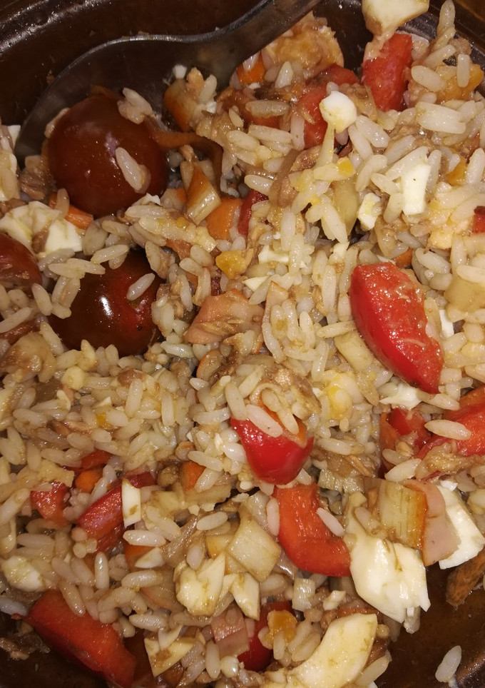 Una foto de Ensalada de arroz