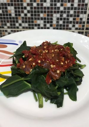 Foto resep Plencing kangkung