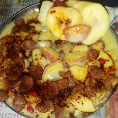 A picture of Yummy & healthy custard.