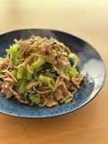 Irresistible Sukiyaki-Style Beef and Bean Sprouts